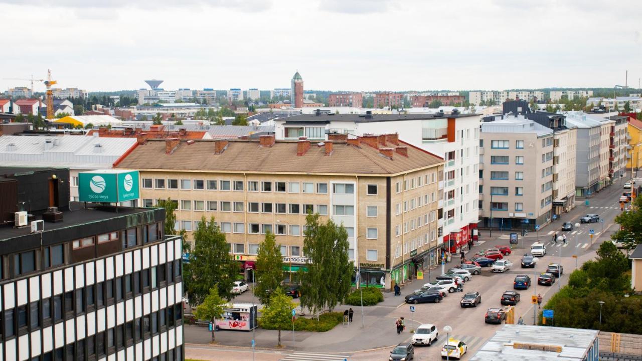 City Center 1R Studio With Perfect View, Parking Oulu Eksteriør billede